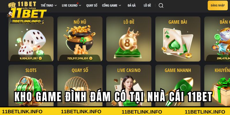 Tổng hợp kho game chất lượng có tại nhà cái 