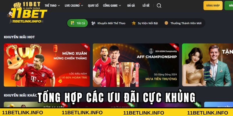 Ưu đãi cực hấp dẫn cho bet thủ tham gia nhà cái