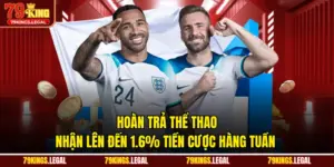 Hoàn Trả Thể Thao - Nhận Lên Đến 1.6% Tiền Cược Hàng Tuần