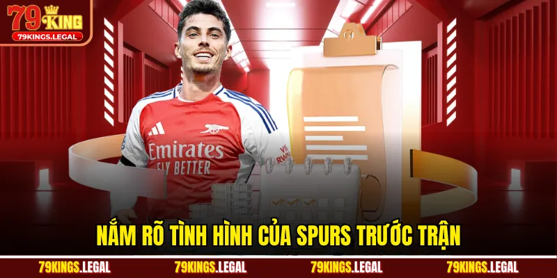 Nắm rõ tình hình của Spurs trước trận